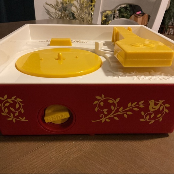 Vintage Mattel Fisher Price Music Box Record Player 2014 Complete - Picture 3 of 5